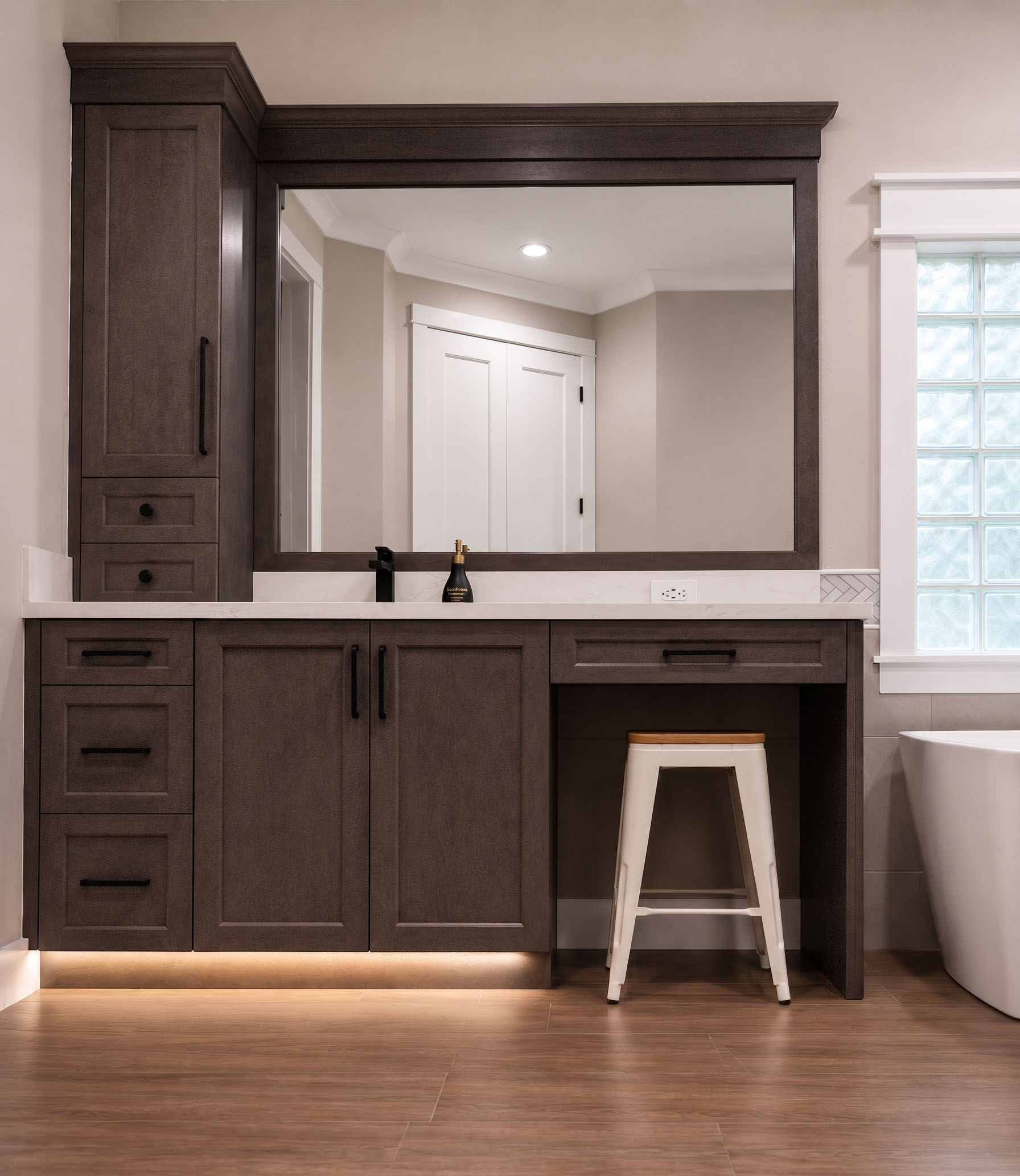 Custom bathroom vanity and cabinetry project 5